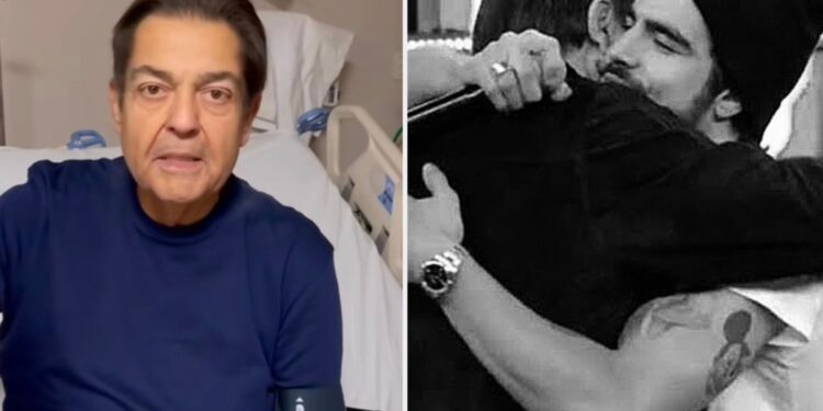 Faustão tranquiliza fãs e grava vídeo em hospital: “Por sorte, ainda não morri