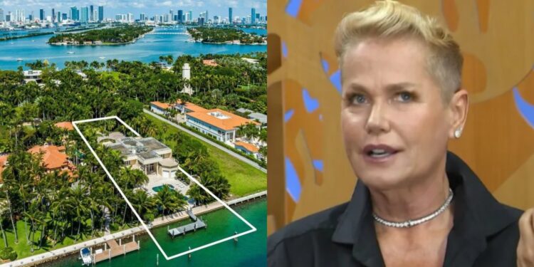 Xuxa vende mansão em Miami por mais de R$170 milhões