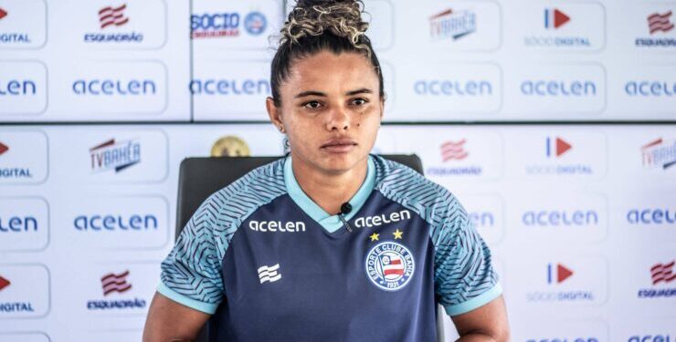 Vilma comemora primeiro gol pelo Bahia e prega foco na continuidade do Baianão