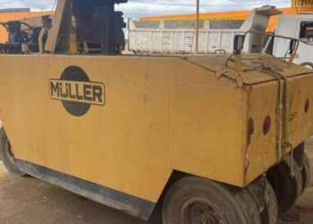 Empresário é preso com máquina de asfalto roubada na Bahia; equipamento vale quase 300 mil reais