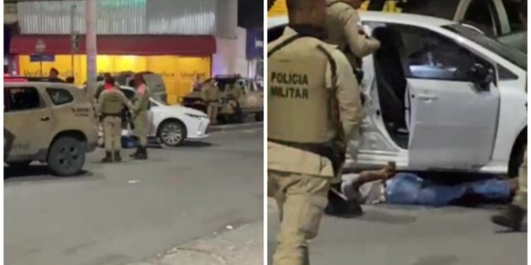 Perseguição policial em Itapuã termina com um suspeito morto e dois presos