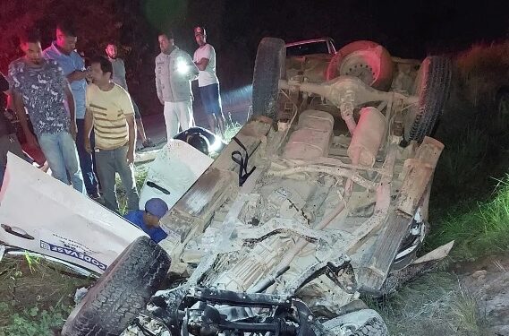 Dois funcionários da Codevasf morrem e um fica ferido em acidente