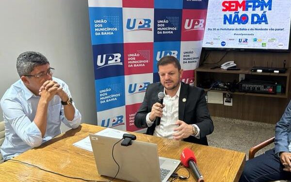 Prefeituras têm nova queda no repasse do FPM e UPB convoca reunião emergencial