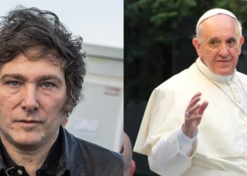 Javier Milei pede desculpas por ataques contra papa Francisco: “Sinto muito por isso”
