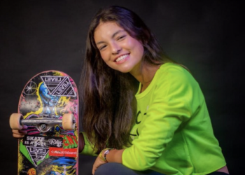 Raicca Ventura leva prata no skate park, a 1ª medalha do Brasil no Pan