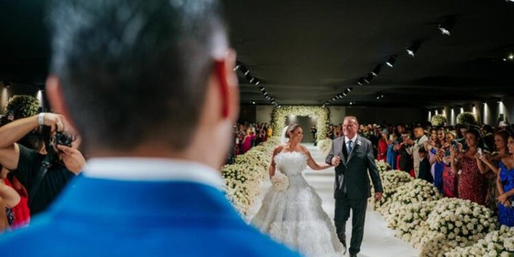 ‘Rei da Soja’ promove festa de casamento luxuosa para a filha avaliada em mais de R$ 15 milhões