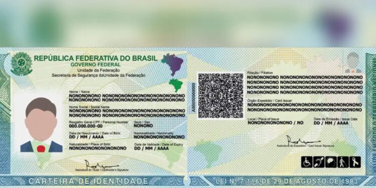 Novo RG deve começar a ser emitido pelos estados a partir desta quinta-feira