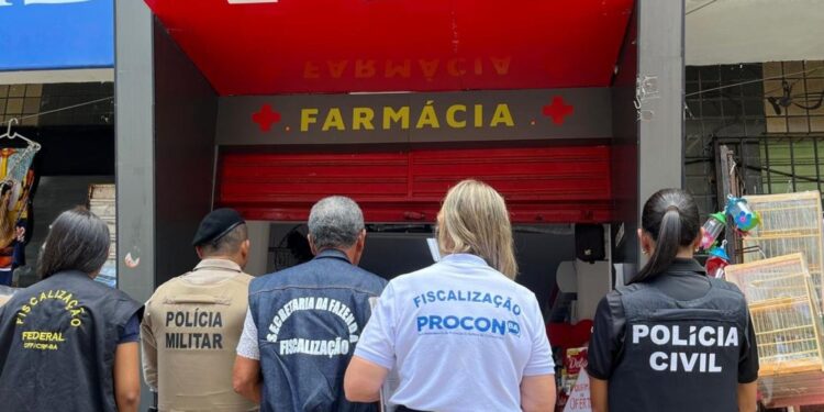 Operação Farmácia Legal: Mais de mil medicamentos são apreendidos por vendas sem receita em Salvador