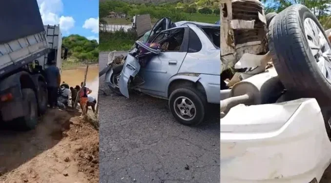 Ultrapassagem indevida causou acidente com seis mortes na Bahia