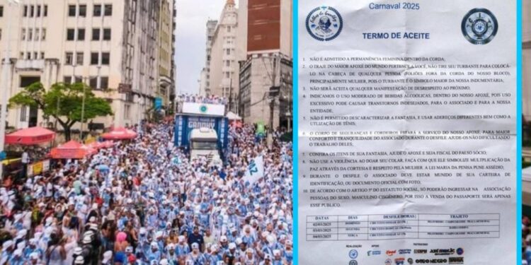 Afoxé Filhos de Gandhy proíbe a participação de homens trans no desfile de Carnaval