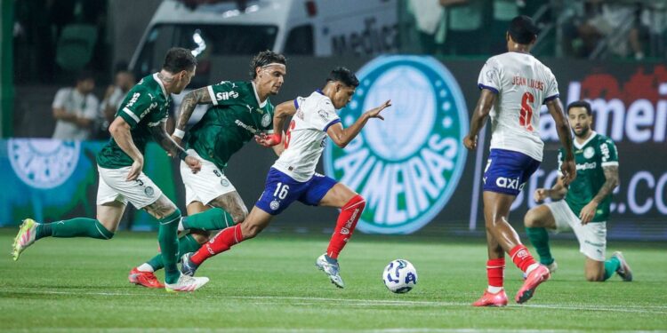 Nos acréscimos, Bahia vence o Palmeiras no Allianz Parque pelo Brasileirão