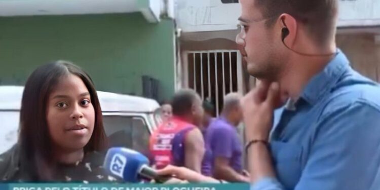 Repórter da Record fica constrangido com palavrões ao vivo em Salvador; ASSISTA
