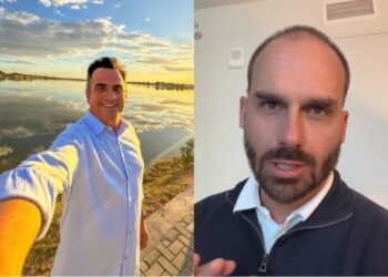 Após rixa, Ciro Nogueira e Eduardo Bolsonaro conversam por telefone