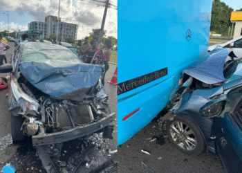 Corredor é atropelado por carro em alta velocidade no CAB em Salvador; veja vídeo