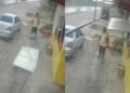 Pneu se solta de caminhão e por pouco não atinge coveiro em Alagoinhas