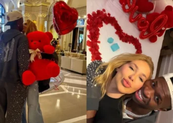 Virginia surge aos beijos com Vini Jr e mostra surpresa: ‘Namoro’