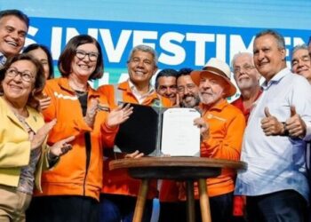 Governo e Petrobras firmam acordo para canteiro da Ponte Salvador-Itaparica