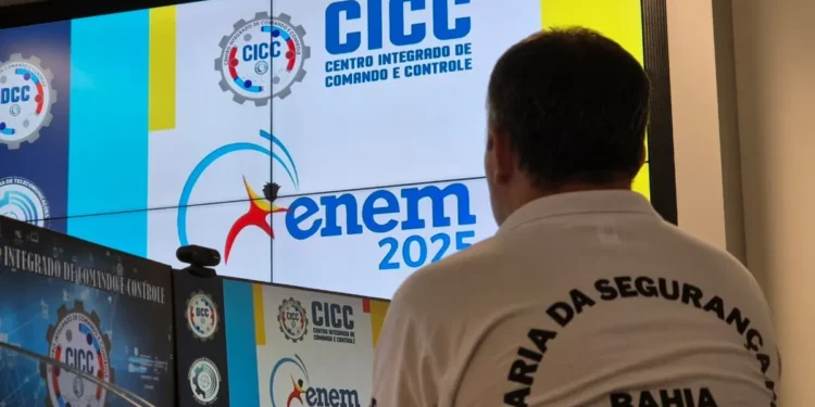 Bahia emprega 4 mil policiais e bombeiros durante a Operação Enem 2025