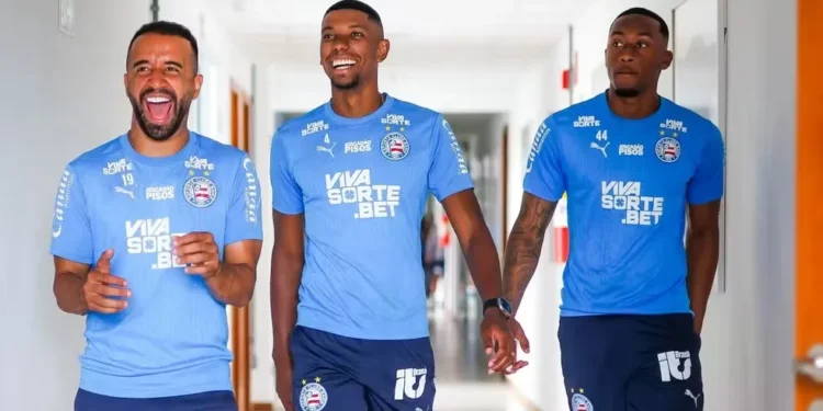 Ele voltou! Caio Alexandre treina e viaja com o elenco do Bahia