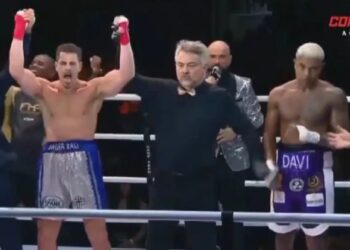 Sacha Bali vence Davi Brito no Fight Music Show e provoca: ‘Comeu a língua’