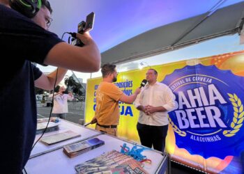Bahia Beer 2025: Prefeitura e Setur divulgam o festival dentro da programação do Brasil Brew, em Salvador