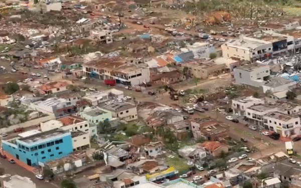 Enem é suspenso em cidade do Paraná após passagem de tornado