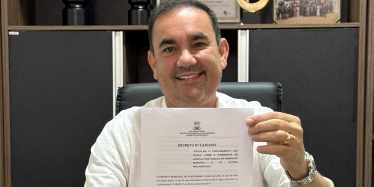 Prefeitura de Alagoinhas regulamenta feiras livres e itinerantes da agricultura familiar