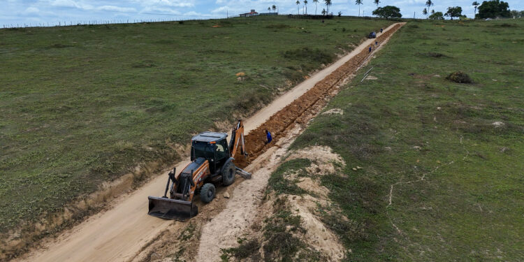 SAAE inicia obra de implantação do sistema de abastecimento de água na comunidade do Rio Seco