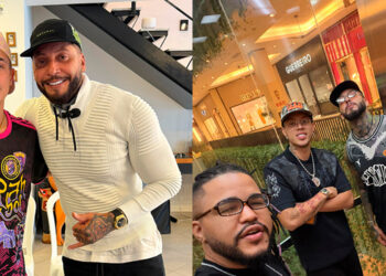 Kannário grava com Teto, MC Hariel e L7nnon em temporada no Rio x SP