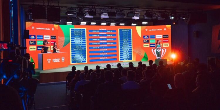 CBF sorteia confrontos da quinta fase da Copa do Brasil