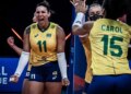 Invicto, Brasil encara campeãs olímpicas na Liga das Nações de vôlei
