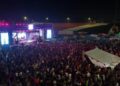 São João de Alagoinhas: milhares de forrozeiros curtem a primeira noite de festa na Arena Zé Ribeiro