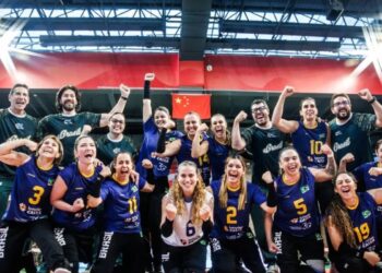 Brasil vence anfitriã China e vai à final do Mundial de vôlei sentado