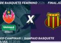 TV Brasil exibe nesta sexta jogo Unimed Campinas X Sampaio Basquete