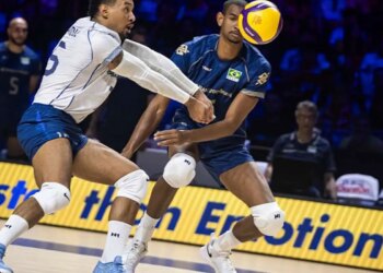 Seleção masculina perde e pode dar adeus à Liga das Nações de vôlei