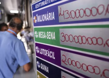 Mega-sena acumula para R$ 45 milhões; confira os números