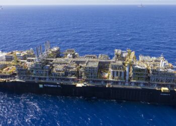 Campo de Búzios, da Petrobras, bate recordes de exportação de gás