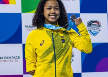 Parapan-Pacífico: nadadora Alessandra quebra recorde mundial