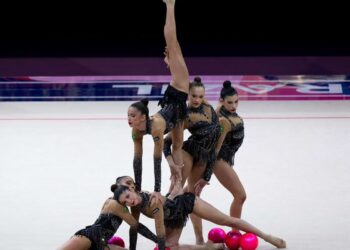 Ginástica rítmica: Brasil é bronze e garante vaga em Los Angeles 2028