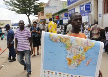 Novo mapa-múndi corrige tamanho da África, América do Sul e Ásia
