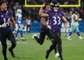 No último segundo, Baltimore Ravens batem Dallas Cowboys no Rio
