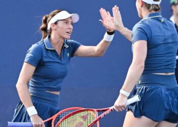 Luisa Stefani vai às quartas de final nas duplas femininas do US Open