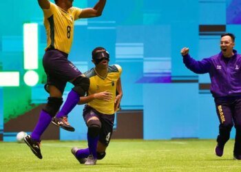 Brasil é hepatcampeão da Copa América de futebol de cegos em SP