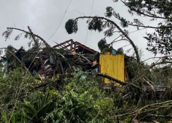 Tempestade, ventos fortes e granizo deixam Região Sul em alerta