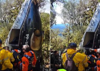 Corpos de vítimas de queda de helicóptero em SC são liberados