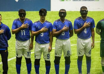 Brasil encara Costa Rica na semi da Copa América de futebol de cegos