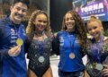 Brasil fecha Copa do Mundo de ginástica com mais cinco pódios