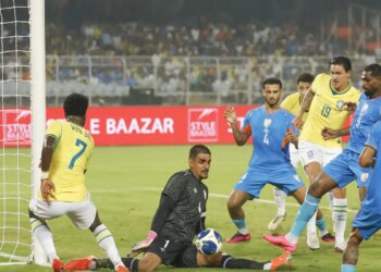 Em ritmo de treino, Brasil vence a Índia em Calcutá: 4 a 0