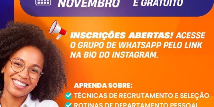 Alagoinhas oferece curso gratuito e on-line de Assistente de Recursos Humanos