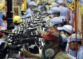 Produção de motos no Brasil cresce e tem melhor setembro desde 2011